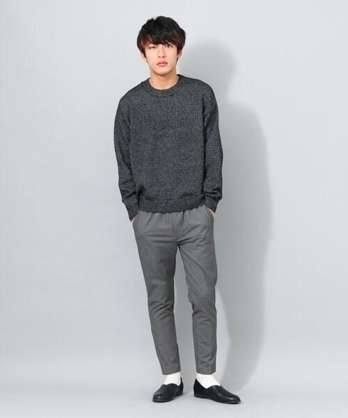 SENSE OF PLACE by URBAN RESEARCH(センスオブプレイスバイアーバンリサーチ)の「CARREMAN スリムテーパードスラックス(パンツ・メンズ・GRAY/BLACK/NAVY・M/L)」の7枚目の写真