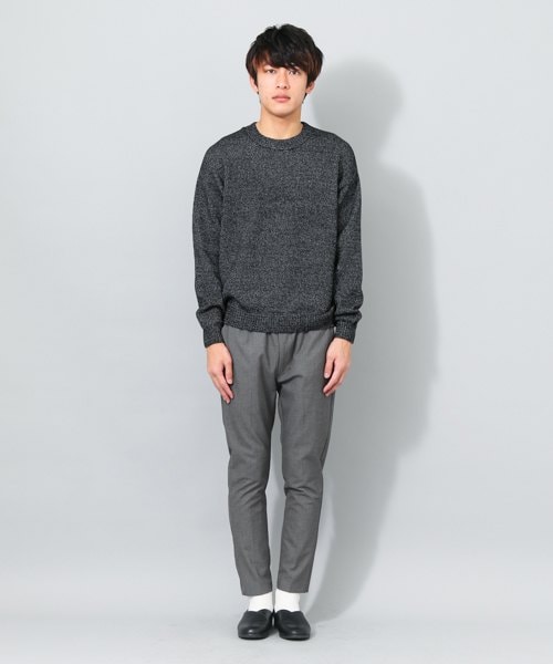 SENSE OF PLACE by URBAN RESEARCH(センスオブプレイスバイアーバンリサーチ)の「CARREMAN スリムテーパードスラックス(パンツ・メンズ・GRAY/BLACK/NAVY・M/L)」の6枚目の写真