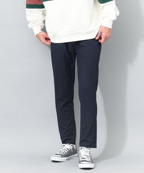 SENSE OF PLACE by URBAN RESEARCH(センスオブプレイスバイアーバンリサーチ)の「CARREMAN スリムテーパードスラックス(パンツ・メンズ・GRAY/BLACK/NAVY・M/L)」の2枚目の写真