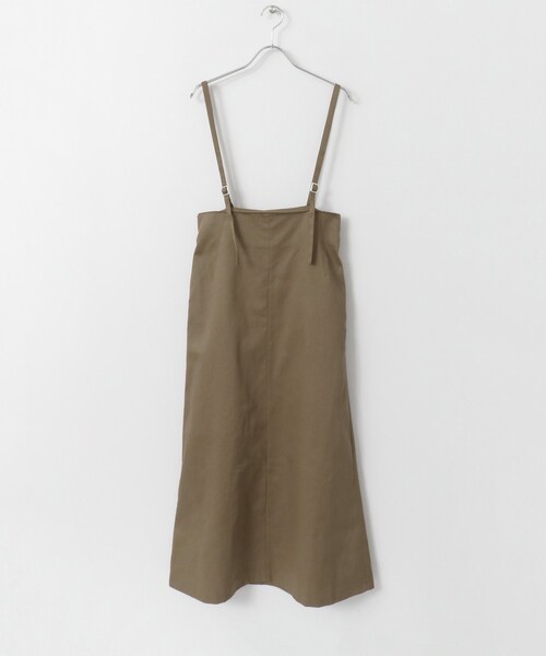 SENSE OF PLACE by URBAN RESEARCH（センスオブプレイスバイアーバンリサーチ）の「サスペンダーツキロングスカート（スカート・レディース・MOCHA/CHARCOAL・36/38）」の12枚目の写真