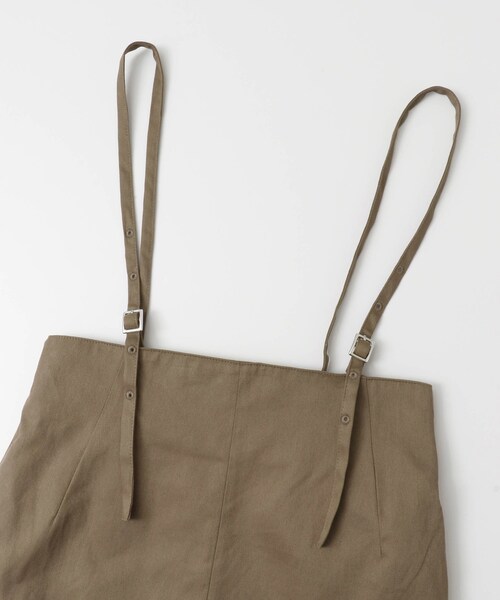 SENSE OF PLACE by URBAN RESEARCH（センスオブプレイスバイアーバンリサーチ）の「サスペンダーツキロングスカート（スカート・レディース・MOCHA/CHARCOAL・36/38）」の14枚目の写真