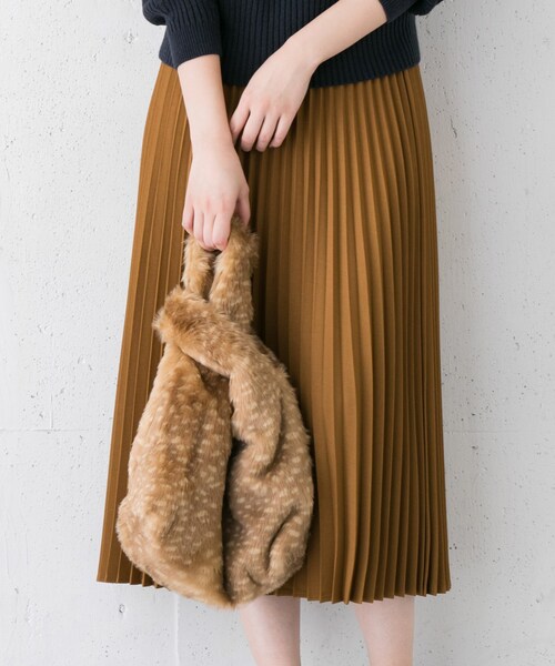 RODE SKO（ロデスコ）の「IMELDA ファートートバッグ（バッグ・レディース・BROWN/GREIGE/CAMEL・one）」の12枚目の写真