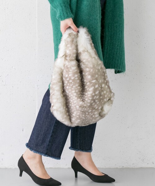 RODE SKO（ロデスコ）の「IMELDA ファートートバッグ（バッグ・レディース・BROWN/GREIGE/CAMEL・one）」の2枚目の写真