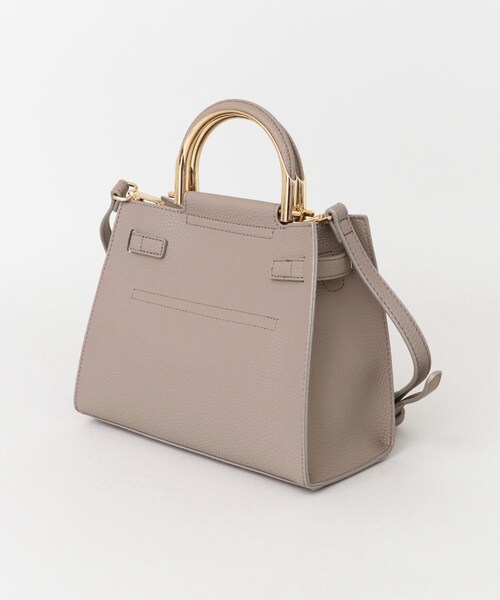 RODE SKO（ロデスコ）の「MAILA プチメタルスクエアトートバッグ（バッグ・レディース・GRAY/BLACK/OFF WHITE・one）」の15枚目の写真
