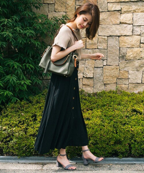 RODE SKO(ロデスコ)の「【TVドラマ使用】JOLANDA ワイド4WAYトートバッグ(バッグ・レディース・CAMEL/MAUVE/KHAKI/SAX/BLACK/WHITE・one)」の11枚目の写真