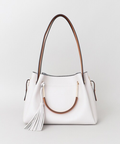 RODE SKO(ロデスコ)の「【TVドラマ使用】JOLANDA ワイド4WAYトートバッグ(バッグ・レディース・CAMEL/MAUVE/KHAKI/SAX/BLACK/WHITE・one)」の6枚目の写真