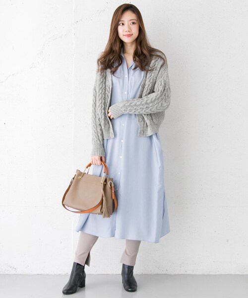 RODE SKO(ロデスコ)の「【TVドラマ使用】JOLANDA ワイド4WAYトートバッグ(バッグ・レディース・CAMEL/MAUVE/KHAKI/SAX/BLACK/WHITE・one)」の12枚目の写真