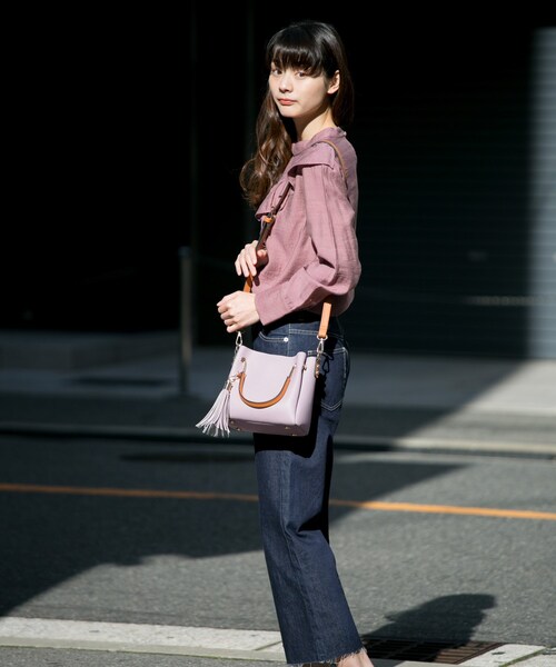 RODE SKO（ロデスコ）の「JUANITA ポケットプチ2WAYトート（バッグ・レディース・BLUE/GREEN/BEIGE/BLACK/LIGHT PINK・one）」の8枚目の写真