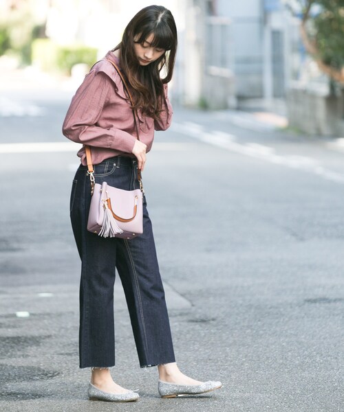 RODE SKO（ロデスコ）の「JUANITA ポケットプチ2WAYトート（バッグ・レディース・BLUE/GREEN/BEIGE/BLACK/LIGHT PINK・one）」の9枚目の写真