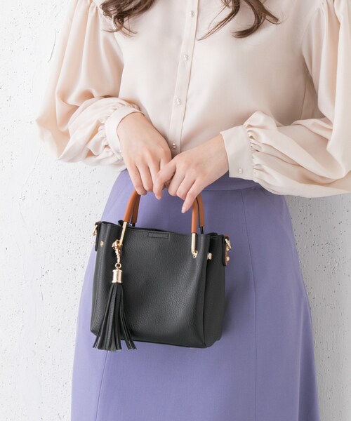 RODE SKO（ロデスコ）の「JUANITA ポケットプチ2WAYトート（バッグ・レディース・BLUE/GREEN/BEIGE/BLACK/LIGHT PINK・one）」の20枚目の写真