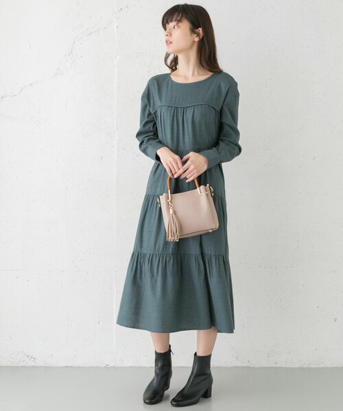 RODE SKO（ロデスコ）の「JUANITA ポケットプチ2WAYトート（バッグ・レディース・BLUE/GREEN/BEIGE/BLACK/LIGHT PINK・one）」の18枚目の写真