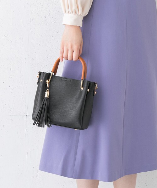 RODE SKO（ロデスコ）の「JUANITA ポケットプチ2WAYトート（バッグ・レディース・BLUE/GREEN/BEIGE/BLACK/LIGHT PINK・one）」の19枚目の写真