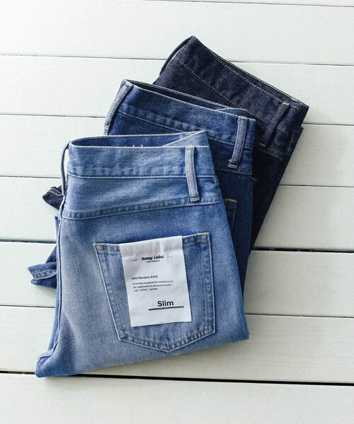 URBAN RESEARCH Sonny Label(アーバンリサーチサニーレーベル)の「スリムデニム(パンツ・メンズ・ユーズド/ワンウォッシュ/フェード・S/M/L)」の1枚目の写真