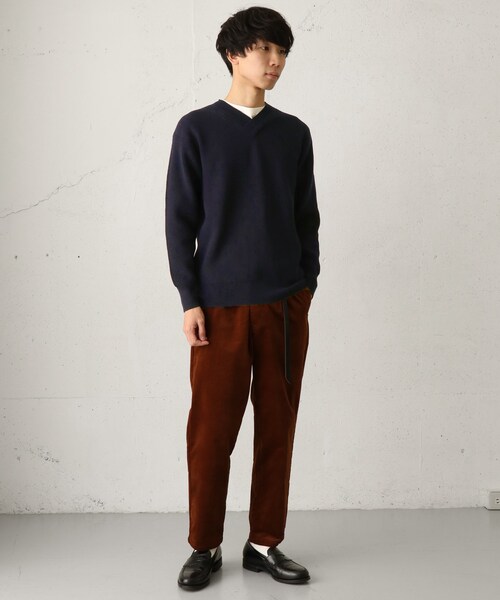 still by hand Vネックプルオーバーニット STILL BY HAND（スティルバイハンド）の「STILL BY HAND