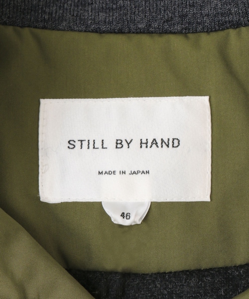 STILL BY HAND　ドロップショルダールーズコート STILL BY HAND（スティルバイハンド）の「STILL BY HAND