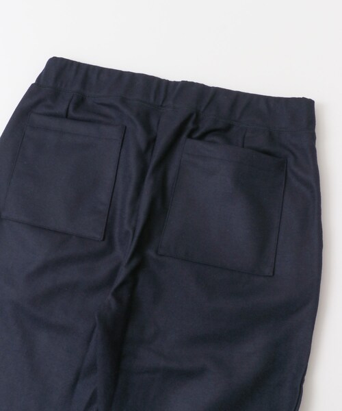 STILL BY HAND(スティルバイハンド)の「STILL BY HAND フェルトライクウールジャージパンツ(パンツ・メンズ・NAVY/GREY・46/48)」の10枚目の写真