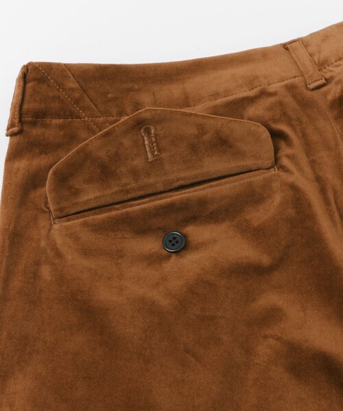 STILL BY HAND（スティルバイハンド）の「STILL BY HAND ベロアトラウザー（パンツ・メンズ・CHARCOAL/BROWN/NAVY・46/48）」の17枚目の写真
