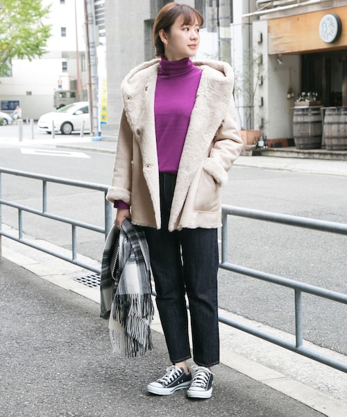 URBAN RESEARCH（アーバンリサーチ）の「リバーシブルフェイクムートン