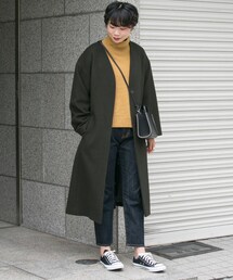 URBAN RESEARCH（アーバンリサーチ）の「ノーカラーVネックコート 