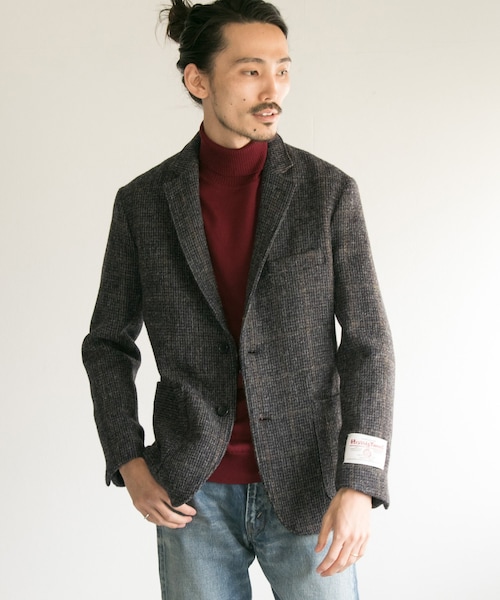ハリスツイード　ジャケット　アーバンリサーチ別注 セール】ブリティッシュウールツイードジャケット（その他アウター