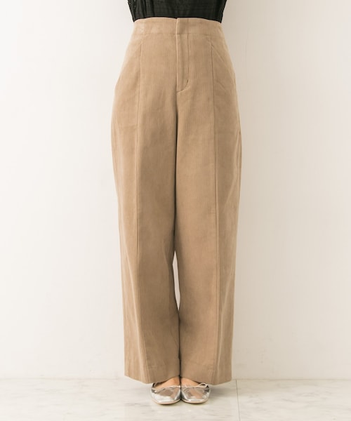 URBAN RESEARCH（アーバンリサーチ）の「センタープレスコーデュロイパンツ（パンツ・レディース・NVY/BEG/ECRU・36/38）」の8枚目の写真