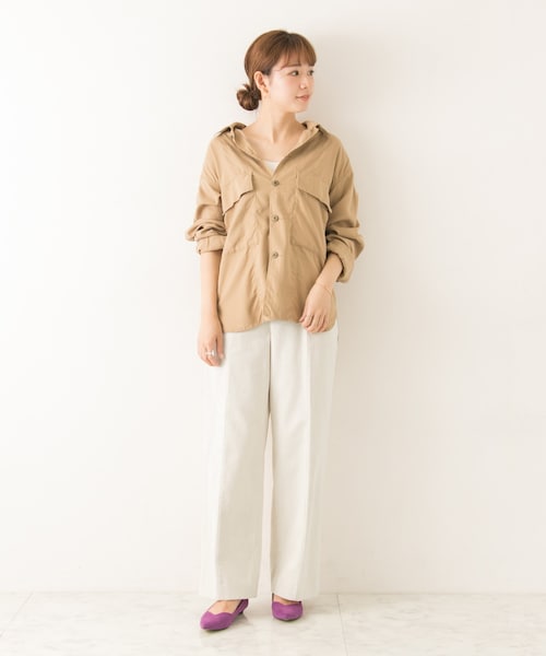 URBAN RESEARCH（アーバンリサーチ）の「センタープレスコーデュロイパンツ（パンツ・レディース・NVY/BEG/ECRU・36/38）」の5枚目の写真