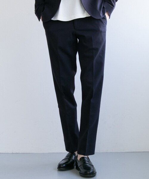 URBAN RESEARCH（アーバンリサーチ）の「ストレッチポンチパンツ（パンツ・メンズ・NAVY/CHARCOAL/BLACK・S/M/L/XL）」の2枚目の写真