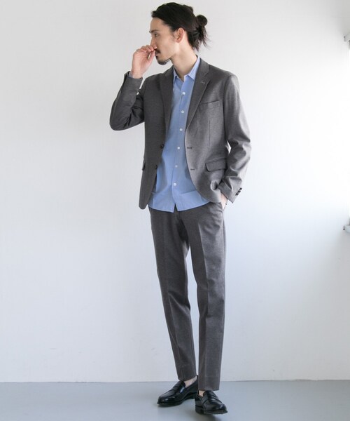 URBAN RESEARCH（アーバンリサーチ）の「ストレッチポンチパンツ（パンツ・メンズ・NAVY/CHARCOAL/BLACK・S/M/L/XL）」の7枚目の写真