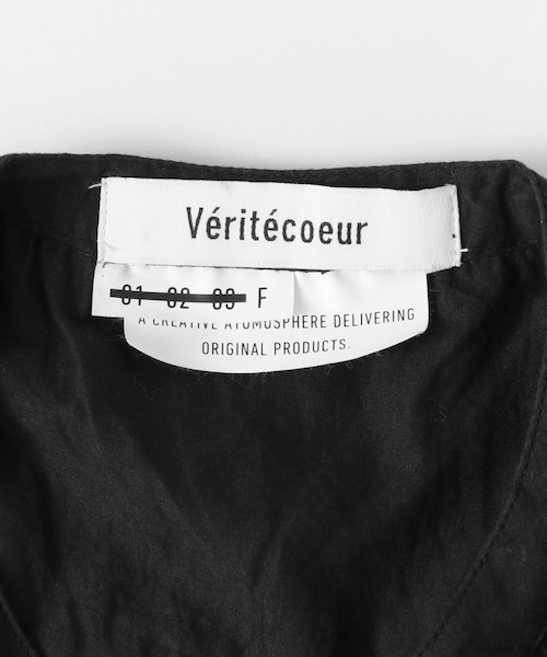 楽天市場】Veritecoeur ヴェリテクール コットンスリーブレス