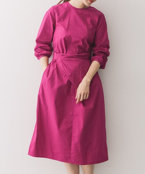 Cosmic Wonder コズミックワンダー の Cosmic Wonder オーガニックコットンのラップドレス ワンピース ドレス Wear