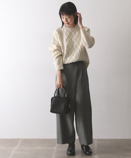 かぐれ（カグレ）の「ウールグレンチェックパンツ（）」 - WEAR