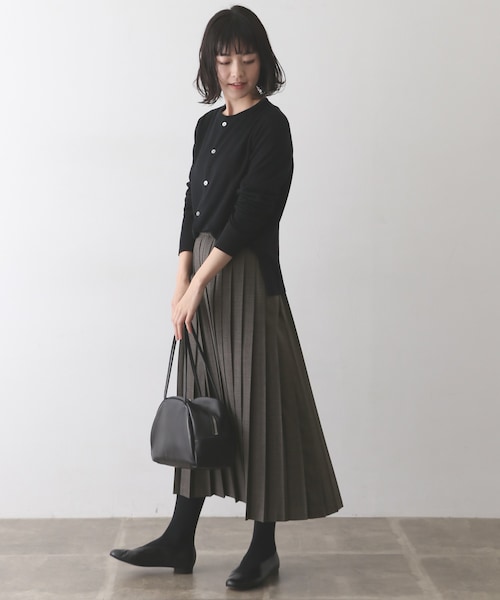 かぐれ（カグレ）の「ウールチェックプリーツスカート（）」 - WEAR