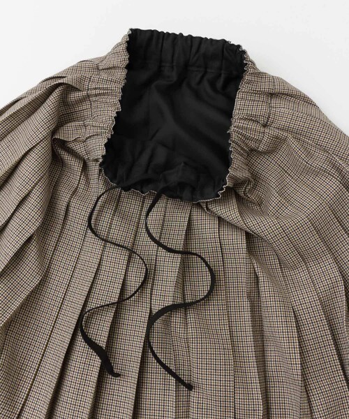 かぐれ（カグレ）の「ウールチェックプリーツスカート（）」 - WEAR