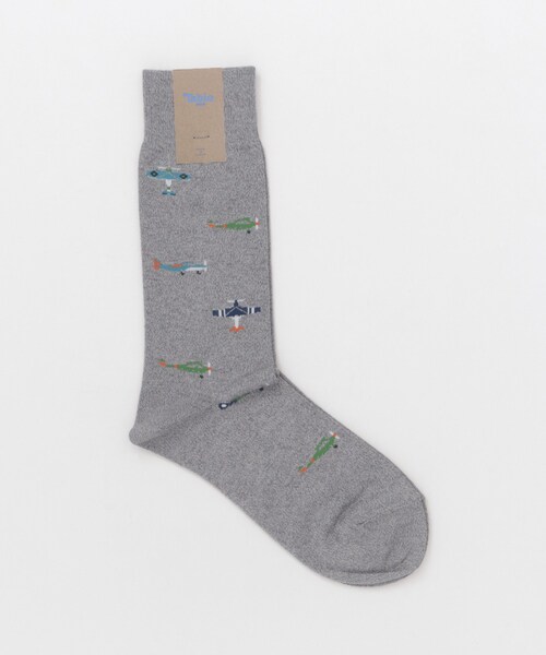 靴下屋（クツシタヤ）の「靴下屋 飛行機柄ソックス（）」 - WEAR