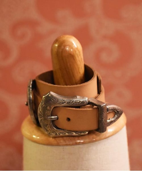 THE Dallas（ザ・ダラス）の「【4/30入荷予定】ダブルバックルバングル  