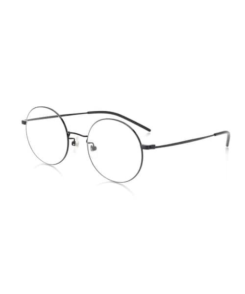 JINS（ジンズ）の「【Ultra Slim Titanium】（メガネ・メンズ・ゴールド(95)/ライトブラウン(82)/ブラック(94)/シルバー(96)・Small 48□20-145○45）」の2枚目の写真