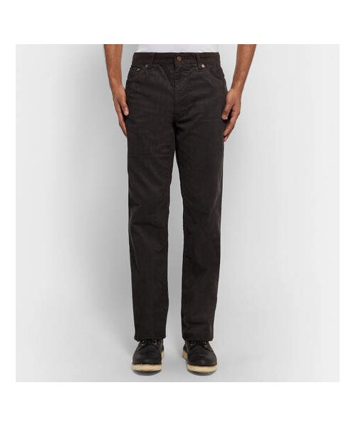 VISVIM（ビズビム）の「visvim Fluxus Cotton-Blend Corduroy Trousers（その他パンツ・メンズ・Brown・5/2/1/4）」の2枚目の写真