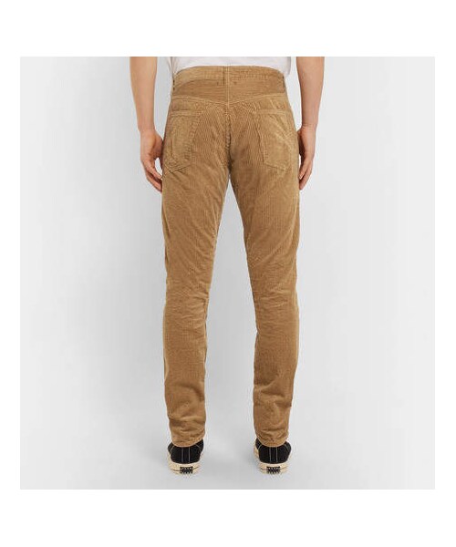 BEAMS（ビームス）の「Beams Plus Slim-Fit Cotton-Corduroy Trousers（その他パンツ・メンズ・Beige・S/M/XL/L）」の4枚目の写真
