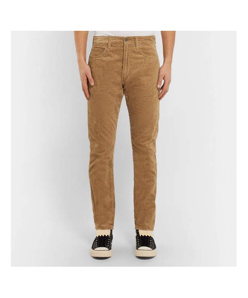 BEAMS（ビームス）の「Beams Plus Slim-Fit Cotton-Corduroy Trousers（その他パンツ・メンズ・Beige・S/M/XL/L）」の3枚目の写真