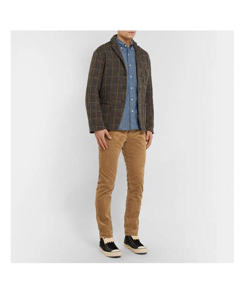 BEAMS（ビームス）の「Beams Plus Slim-Fit Cotton-Corduroy Trousers（その他パンツ・メンズ・Beige・S/M/XL/L）」の2枚目の写真