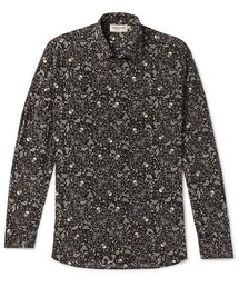 Saint Laurent | Saint Laurent Printed Silk Crepe De Chine Shirt(シャツ/ブラウス)