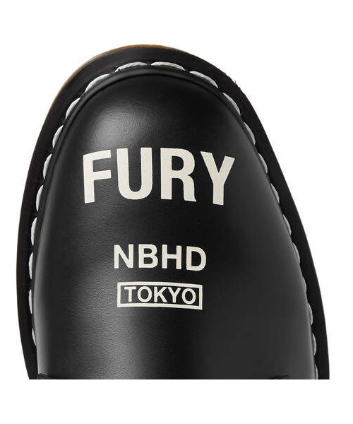 NEIGHBORHOOD（ネイバーフッド）の「Neighborhood + Dr Martens 1461 Printed Leather Derby Shoes（シューズ・メンズ・Black・Uk9/Uk10）」の4枚目の写真