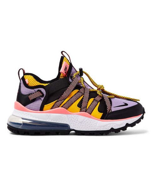 nike air max 270 bowfin mesh and nylon sneakers