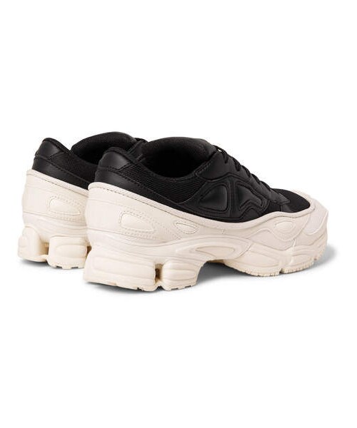 RAF SIMONS（ラフシモンズ）の「Raf Simons + Adidas Originals Ozweego Mesh And Leather Sneakers（スニーカー・メンズ・Black・Uk8.5/Uk12/Uk8/Uk7/Uk9/Uk6/Uk11/Uk10/Uk10.5）」の5枚目の写真