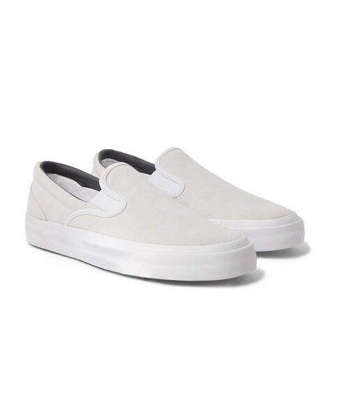 converse suede slip on