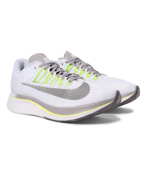 NIKE（ナイキ）の「Nike Running Zoom Fly Mesh Sneakers（スニーカー・メンズ・White・Us7/Us11.5/Us12/Us8.5/Us9.5/Us10.5/Us13/Us9/Us11/Us8/Us10）」の3枚目の写真