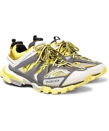BALENCIAGA | Balenciaga Track Leather, Mesh And Rubber Sneakers(スニーカー)