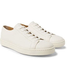 Santoni | Santoni Full-Grain Leather Sneakers(スニーカー)