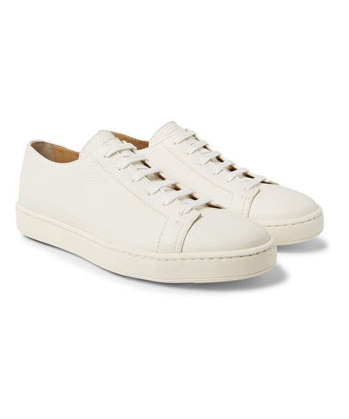 Santoni（サントーニ）の「Santoni Full-Grain Leather Sneakers