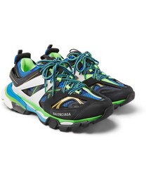 BALENCIAGA | Balenciaga Track Leather, Mesh And Rubber Sneakers(スニーカー)